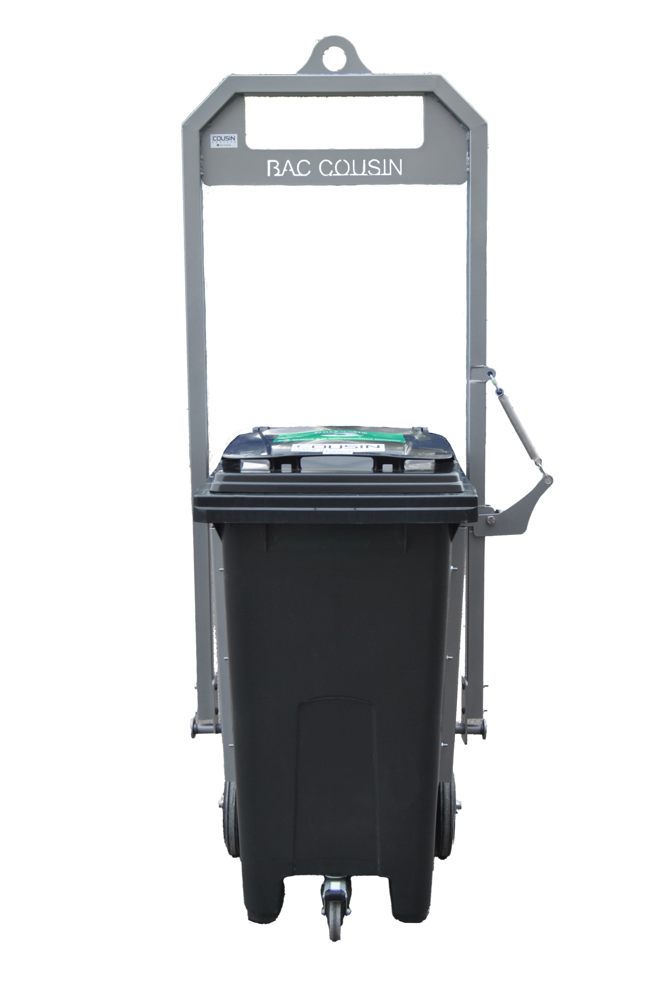 Conteneur Roulant 3 Roues avec palonnier