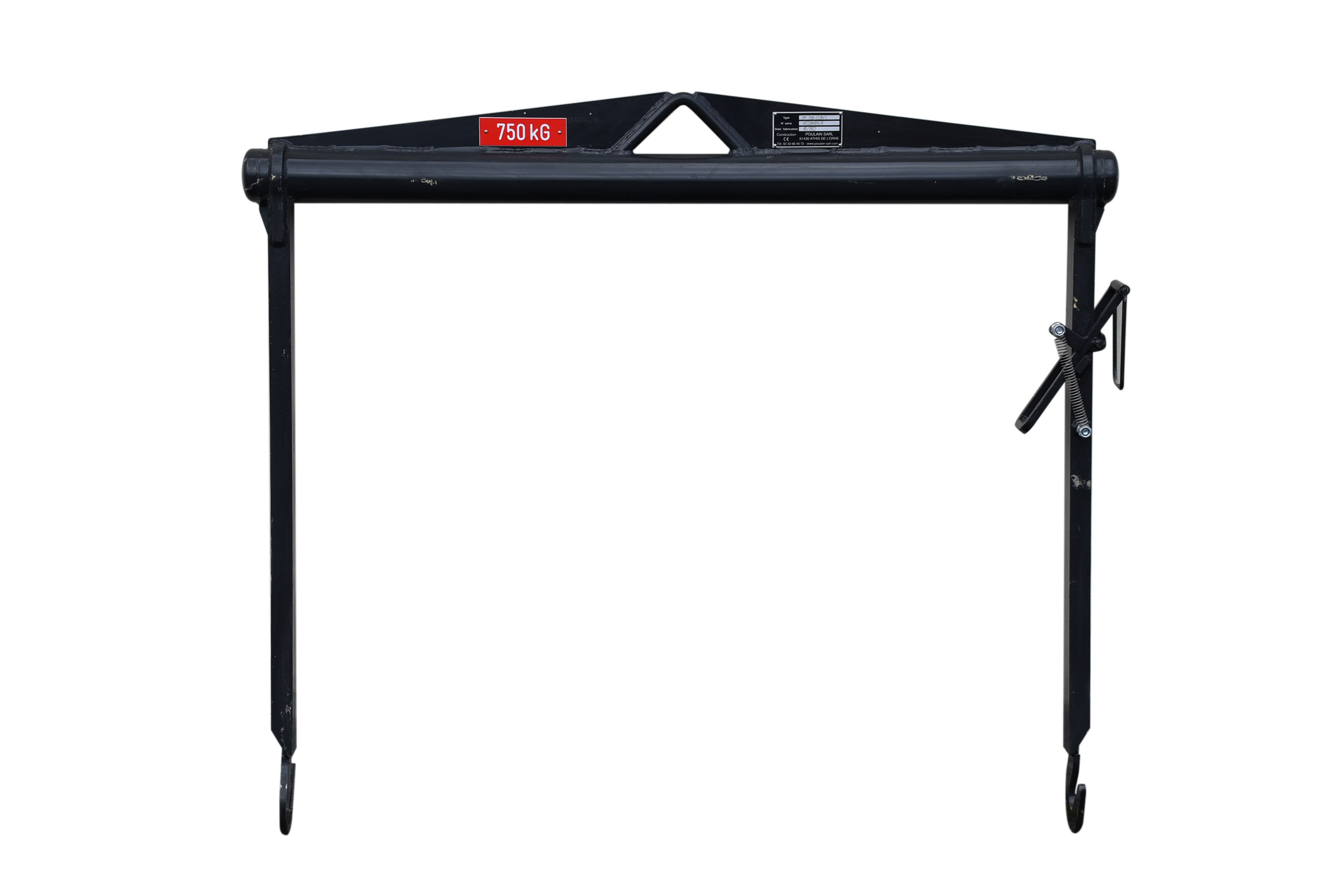 Palonnier amovible avec barre de déclenchement